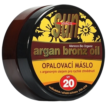 Sun Argan Bronz Oil SPF 20 - Opalovací máslo s bio arganovým olejem 
